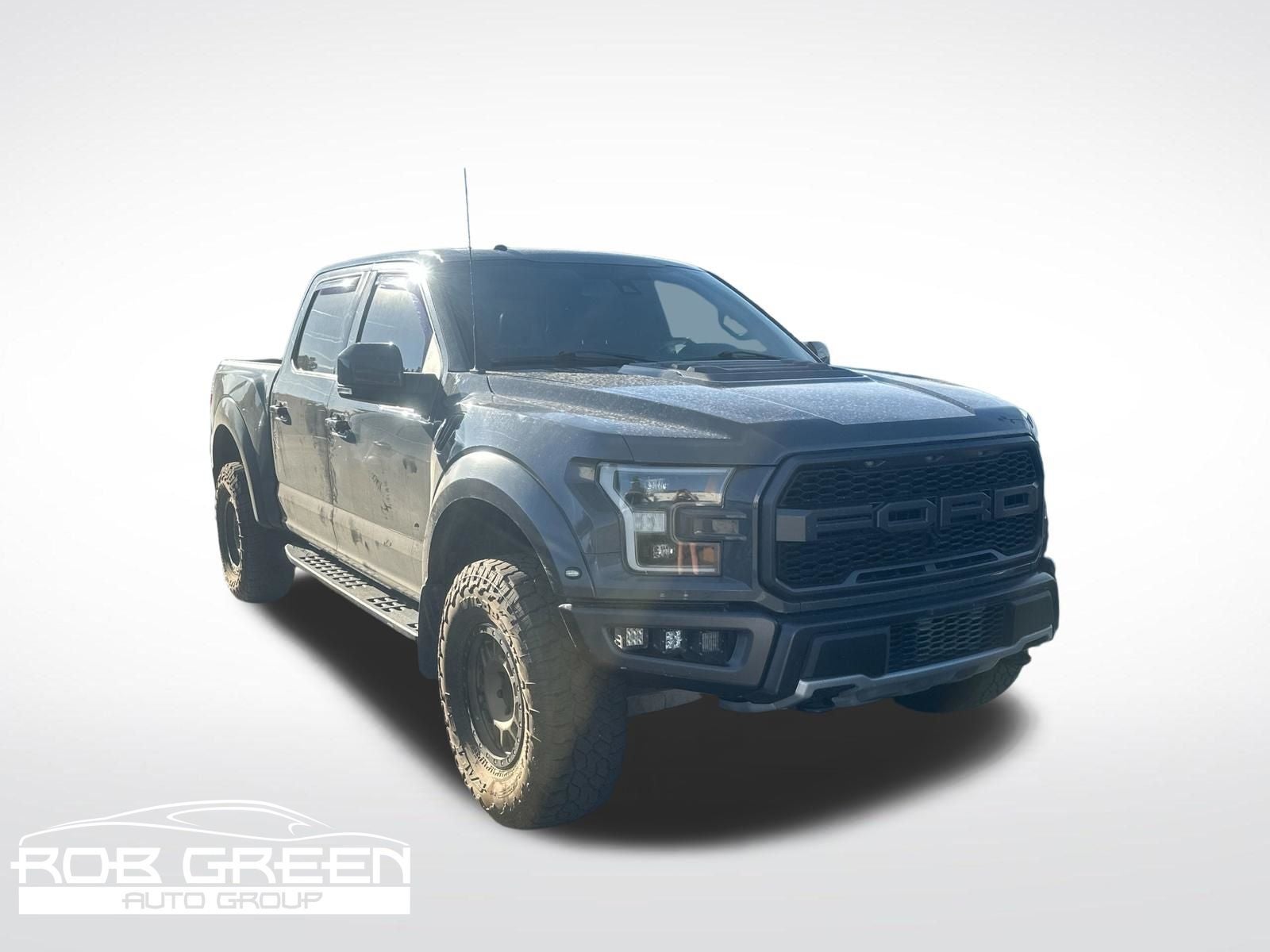 2018 Ford F-150 Raptor in Lead Foot — front three-quarter view