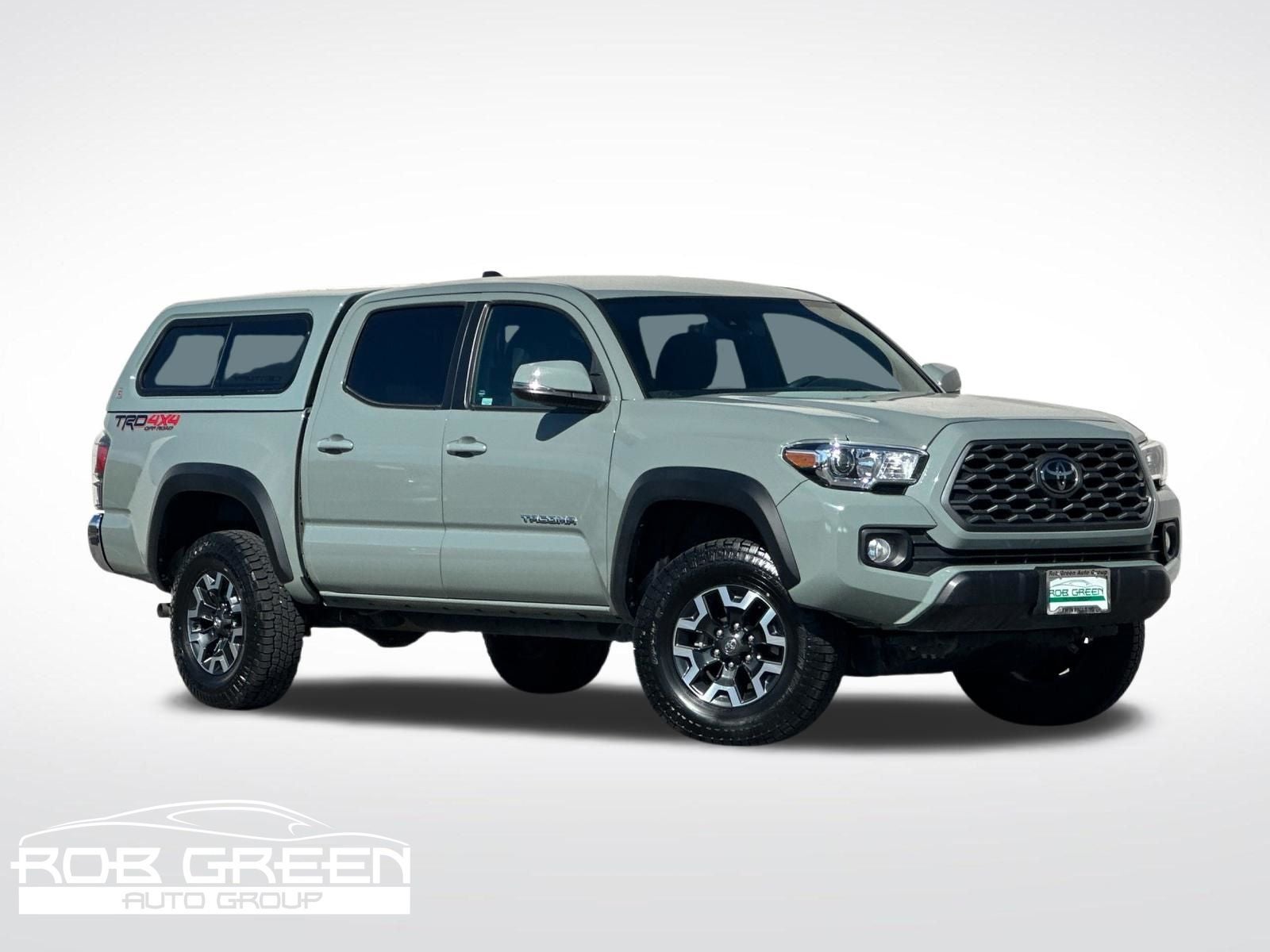 2023 Toyota Tacoma TRD Off-Road V6 in Lunar — front three-quarter view
