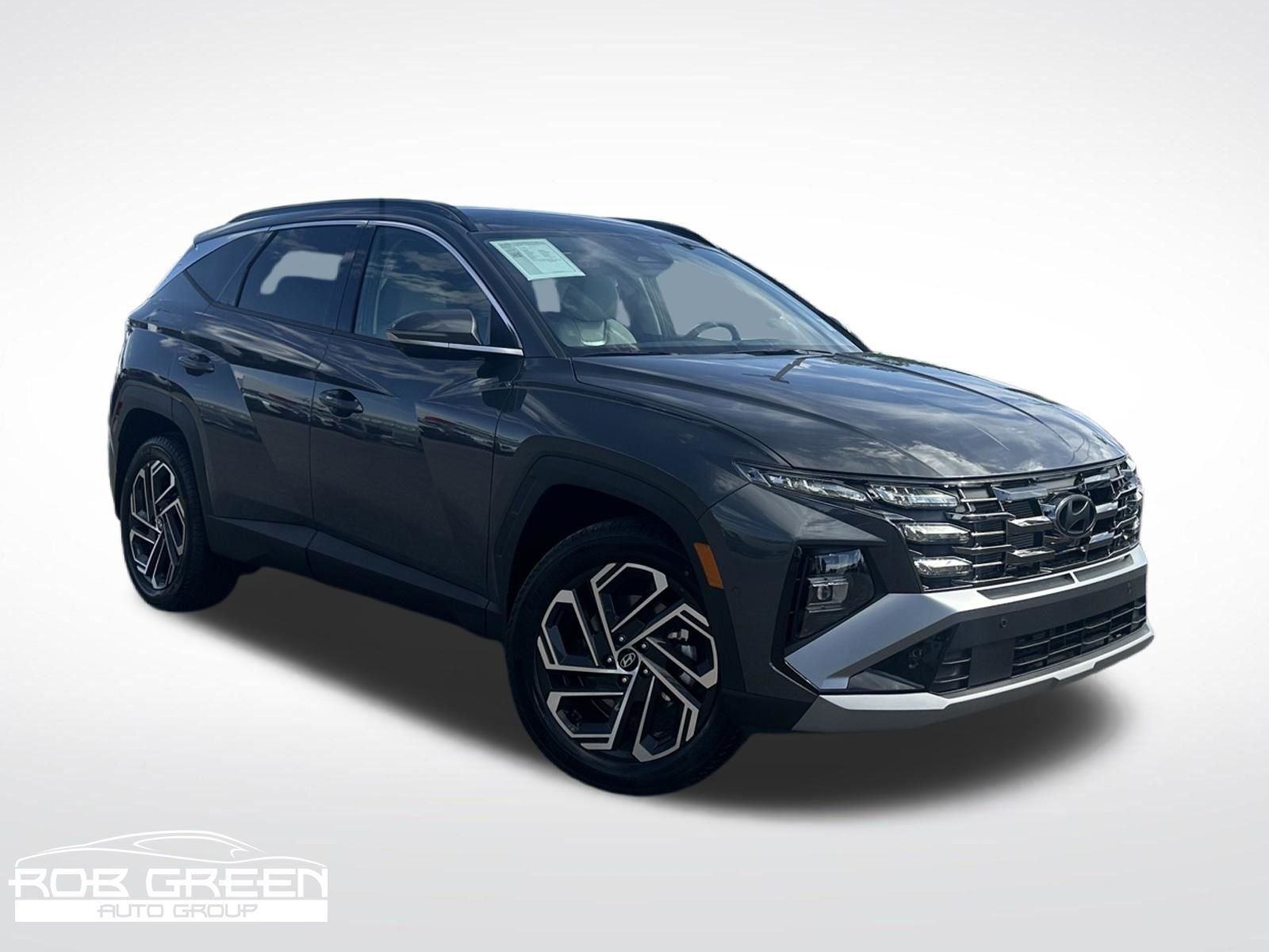 2026 Hyundai TUCSON Limited in Ecotronic Gray — front three-quarter view