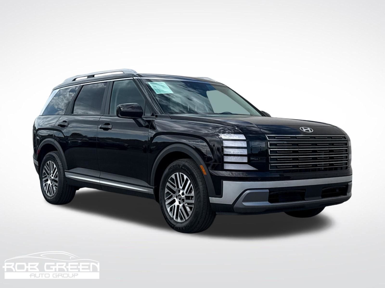 2026 Hyundai PALISADE SEL 7 Passenger in Galaxy Maroon Pearl — front three-quarter view