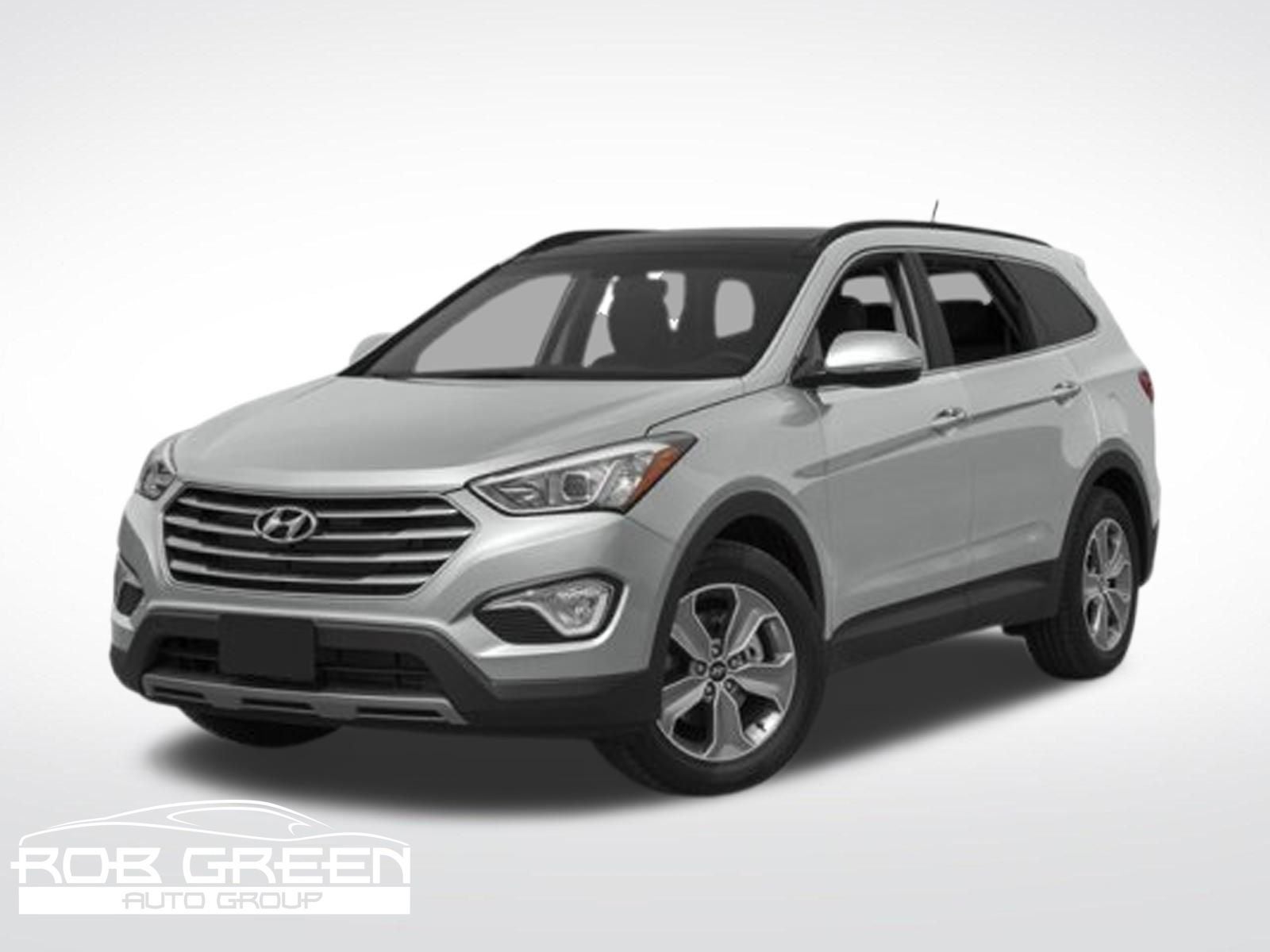 2013 Hyundai SANTA FE Limited in Circuit Silver Metallic — front three-quarter view